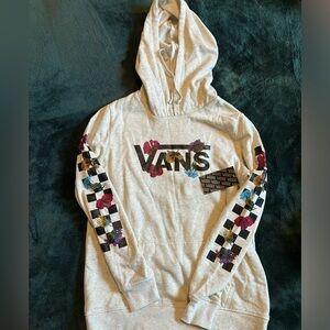Brand New Vans floral hoodie with tags